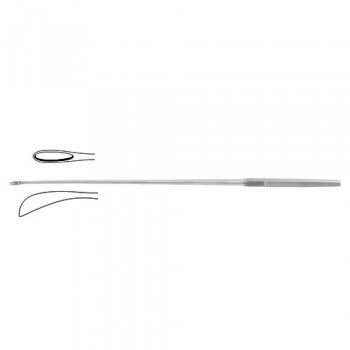 Luer-Koerte Gall Stone Scoop Fig. 00 Stainless Steel, 32 cm - 12 1/2" Scoop Size 3.4 mm